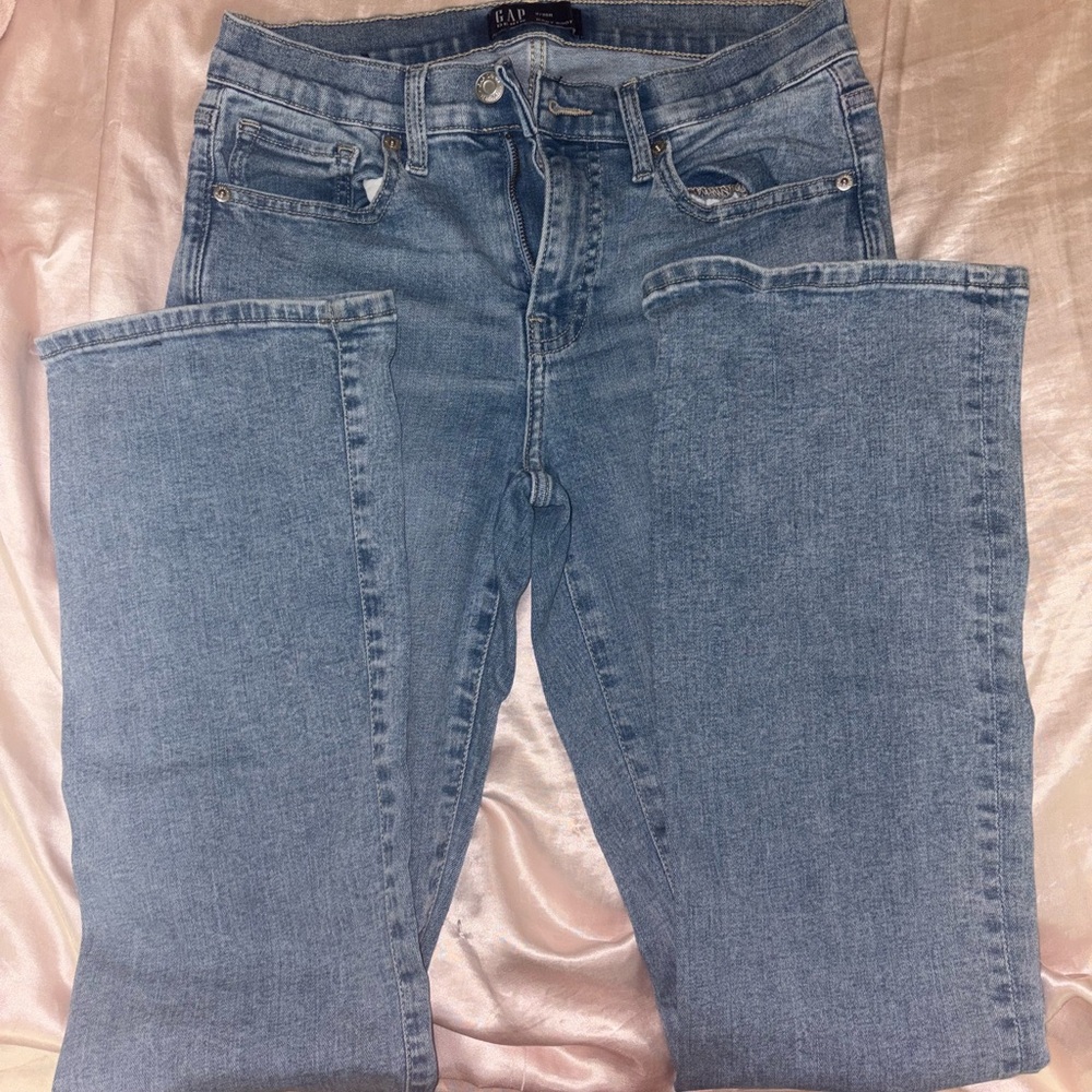 GAP Blue Straight Leg Jeans Classic Denim